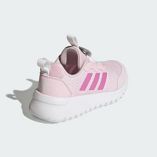 adidas「小波浪」ActiveFlex 3.0旋转按钮运动鞋女小童阿迪达斯 粉/紫/白 28.5码