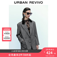 UR【UR魅力】UR秋冬新款女装西装外套UWG130118