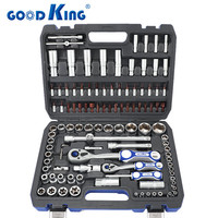 GOODKinG 汽修工具套装修车工具大飞快速棘轮扳手套筒 108件72齿工业款