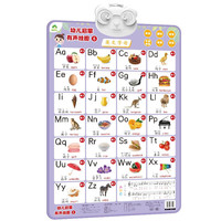 幼儿启蒙有声挂图6 英文字母