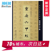 西泠印社 灵飞六甲经 灵飞经 历代经典名碑帖 精选放大帖 简体旁注 带运笔轨迹 基础笔画间架结构 毛笔楷书书法字帖 新华畅销书籍