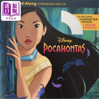 Pocahontas Read-Along Storybook 独立阅读故事 风中奇缘（配CD）英文原版进口 6到8岁 经典电影故事复述 迪士尼【中商原版?