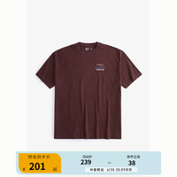 HOLLISTER24夏新款美式情侣洛杉矶加州字母短袖T恤男女KI323-4052