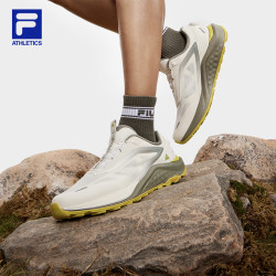 FILA 斐乐 官方男鞋BOA雪狼2户外鞋2024夏季新款越野跑步鞋运动鞋