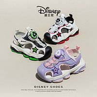 百亿补贴：Disney 迪士尼 儿童鞋 女童凉鞋2024夏季男童魔术贴沙滩鞋软底包头凉拖鞋