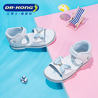 百亿补贴：DR.KONG 江博士 专柜女童鞋百搭包头小白鞋中大儿童凉鞋S1000520