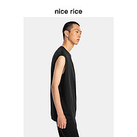 nice rice好饭 r.系列240G匹马棉小袖口背心[商场同款]NGC01071
