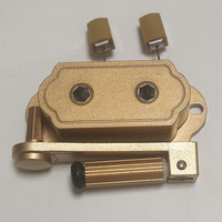 京御花语 通用晾衣架维修配件 升降晾衣架摇手手柄 双杆晾晒衣架手摇器 金花边孔距10.5厘米