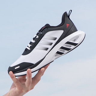 阿迪达斯 （adidas）时尚潮流运动舒适透气休闲跑步鞋春夏男鞋 44.5码 一号黑/白色/BETSCA