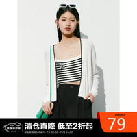 太平鸟女装外搭罩衫披肩女针织镂空开衫女空调衫轻薄秋装上衣