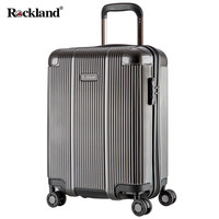 ROCKLANDROCKLAND美国洛克兰拉杆箱旅行箱万向轮行李登机箱休闲商务 铁灰色 20英寸