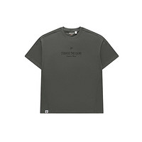 FILA 斐乐 FUSION系列运动T恤男女同款宽松日常针织短袖衫
