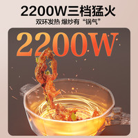 苏泊尔电炒锅家用电炒菜炒锅一体式多功能蒸煮煎炸炒大火锅不粘锅