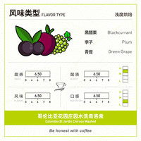 fisher啡舍 哥伦比亚花园庄园水洗奇洛索 精品手冲咖啡豆100g/N3