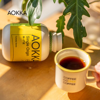 AOKKA巴西日晒巧克拉咖啡豆 新鲜烘焙 不酸醇厚 单品手冲咖啡125g