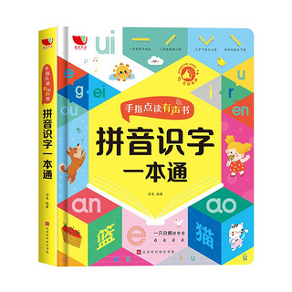 会说话的识字大王拼音识字一本通手指点读有声书幼儿趣味认字启蒙点读发声书暑假阅读暑假课外书课外暑假自主阅读暑期假期读物