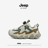 Jeep 吉普 儿童网面跑步运动鞋