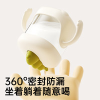 儿童水杯宝宝学饮婴幼儿家用喝水喝奶吸管杯子刻度外出米糊牛奶杯