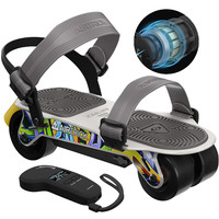 AIRTRICKAIRTRICK电动轮滑鞋代步通勤遛狗刷街折叠便携滑板溜冰鞋 银色