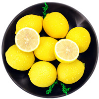 绿鲜集 四川 安岳黄柠檬 新鲜水果产地直发 大果3斤装