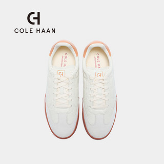 colehaan/歌涵 男士休闲鞋 24年夏透气舒适时尚小白鞋牛皮革德训鞋C38354 白色 4