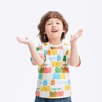 纯棉卡通儿童T恤童装男童短袖上衣2024夏季薄款婴幼宝宝