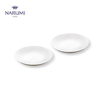 NARUMI日本NARUMI/鸣海CHINESE WHITE系列 纯白餐盘/汤盘/调味碟/鱼盘/ 2只无盒92626-