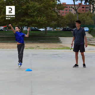 迪卡侬（DECATHLON）网球训练器带线初学者练习器带绳回弹单人网球自练IVE1 【娱乐练习】网球训练器-蓝色
