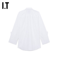 IT 3.1 Phillip Lim女装长袖衬衫时尚解构感拼接衬衣20207LXM