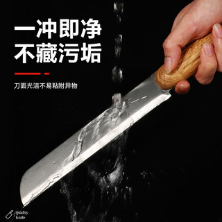 汀铃西瓜刀水果刀家用切哈密瓜大号加长款刀具商用专业不锈钢瓜果刀 批复圆柱柄西瓜刀+刀鞘+挖球器