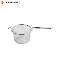 酷彩（Le Creuset）珐琅锅铸铁18/20cm养生锅汤锅炖锅煲汤煮粥家用多功能微压锅法国 小号养生锅滤锅 18cm