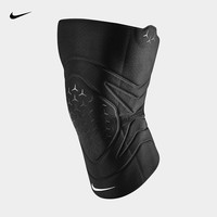 NIKE耐克夏季运动护膝透气固定膝盖绑带空调房防寒N1000674010单只XL XL(膝围40CM-45CM)
