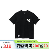 NEW ERA 纽亦华 男款MLB系列纽约洋基队套头圆领T恤13086597-XL