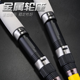 狼王海竿套装全套甩杆海杆抛竿裸竿远投竿超硬竿单竿海钓杆钓鱼竿瑞丽 【瑞丽3海竿2.1米单竿】