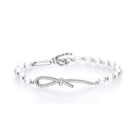 HEFANG Jewelry 何方珠宝 婚礼系列 女士优雅丝带手链 HFJ104308