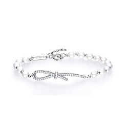 HEFANG Jewelry 何方珠宝 婚礼系列 女士优雅丝带手链 HFJ104308
