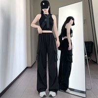 YAYANGREN/雅羊人 速干工装裤 女 高腰阔腿 春秋登山运动裤 S/M/L/XL