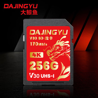 DAJINGYU V30高速读写 256GB SD存储卡