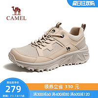 CAMEL 骆驼 男鞋2024春季新款时尚户外登山鞋软底透气网面休闲男士运动鞋