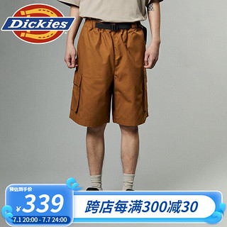 dickies短裤 轻户外多口袋工装短裤 休闲百搭 DK013080 棕色 28