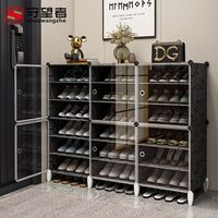 【守望者】宿舍鞋架家用门口收纳室内透明鞋盒防尘门