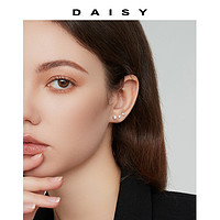 88VIP：Daisy dream 999纯银耳钉养耳洞女睡觉免摘耳骨钉养耳棒耳针小耳环防堵针耳饰