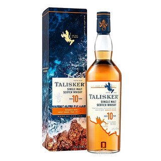 TALISKER 泰斯卡 单一麦芽苏格兰威士忌洋酒 10年风暴波特桶DE狂野海洋 泰斯卡10年700mL1瓶