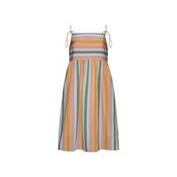 URBAN REVIVO 女士甜美多巴胺彩色条纹吊带连衣裙 UWU740117 玫粉条纹 M