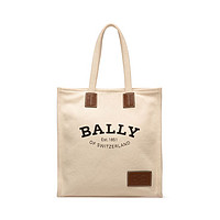 BALLY 巴利 女士米色logo托特包 62369631