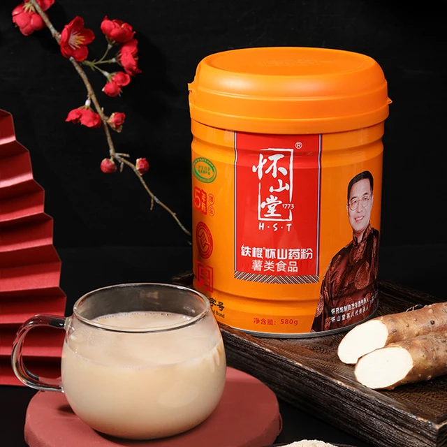 怀山堂店五年陈铁棍怀山药粉580g河南焦作特产怀山药熟粉