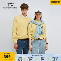 Teenie Weenie Men小熊男装卡通毛衣男2024冬季新款