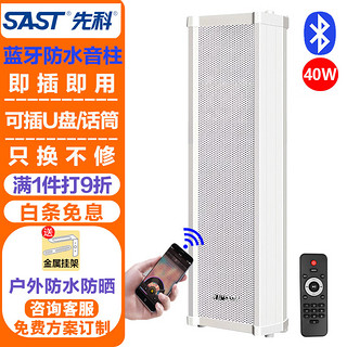 SAST 先科 YL-21蓝牙防水音柱音箱 40W