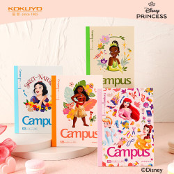 KOKUYO 国誉 迪士尼Campus  A6无线笔记本 午后时光4本装