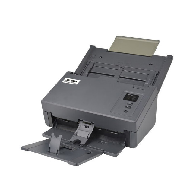 MICROTEK 中晶 ArtixScan DI 2640S A4自动馈纸彩色双面企业业务扫描仪600dpi超声波重张检测40页A4进纸器